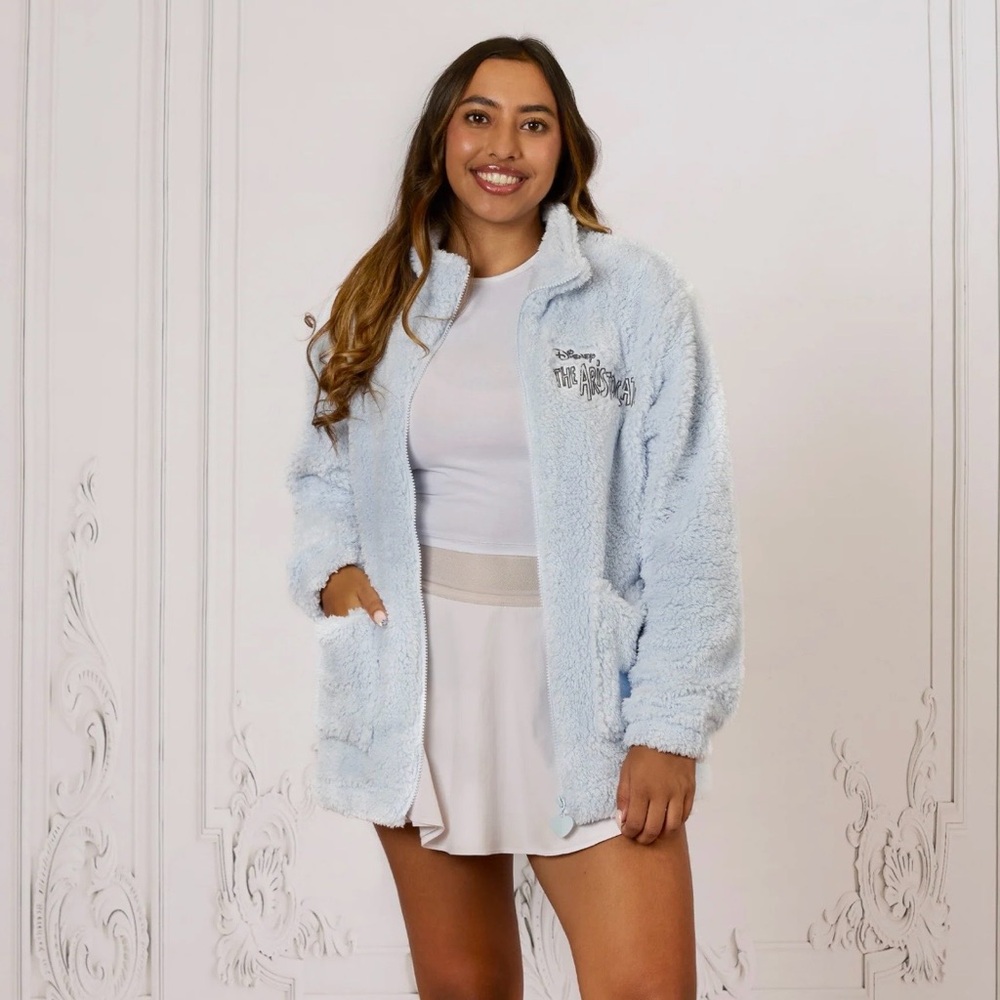 Cakeworthy | The Aristocats Embroidered Sherpa Jacket | Medium - Picture 4 of 7